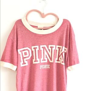 Pink Victoria secret Tshirt XS